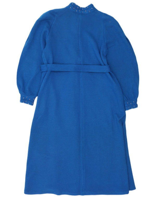 Vestido Jumper Vintage Feminino UK 18 XL Azul