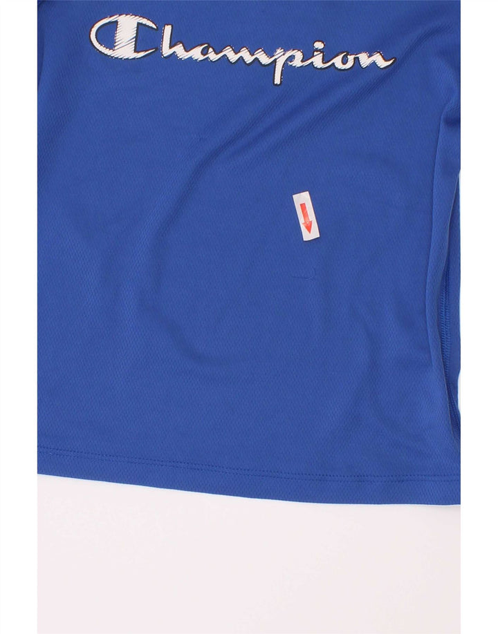 Camiseta Champion Boys Graphic Top 3-4 Anos 2XS Poliéster Azul