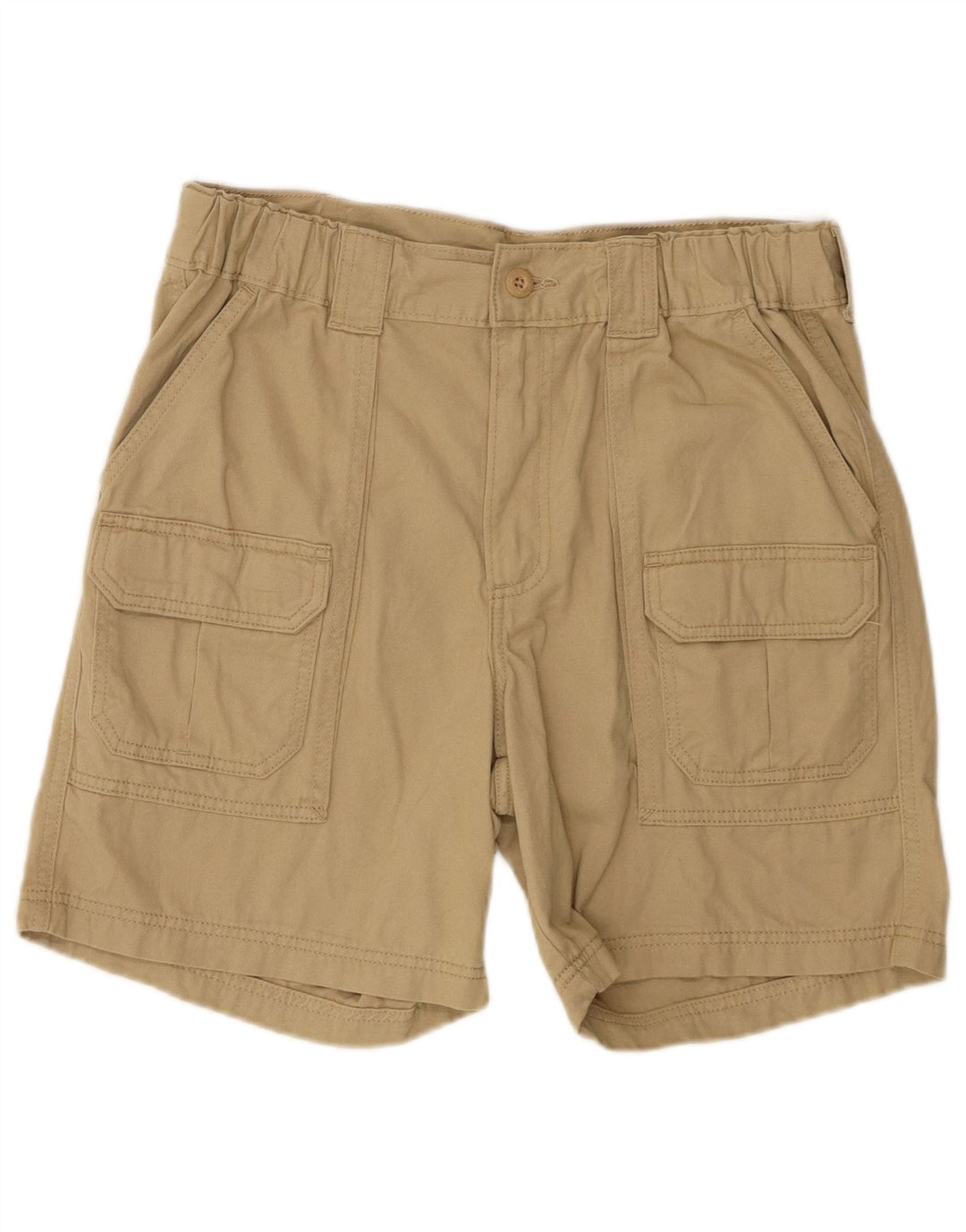 Lee Mens Cargo Shorts W32 Algodão Bege Médio