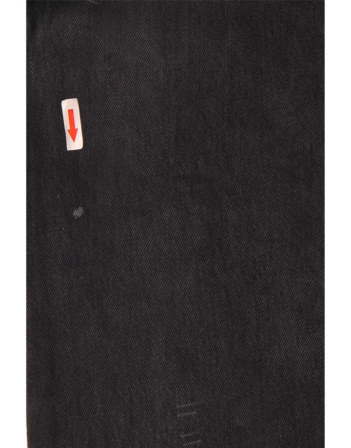 Jeans Levi's 501 Straight Masculino W34 L34 Algodão Preto