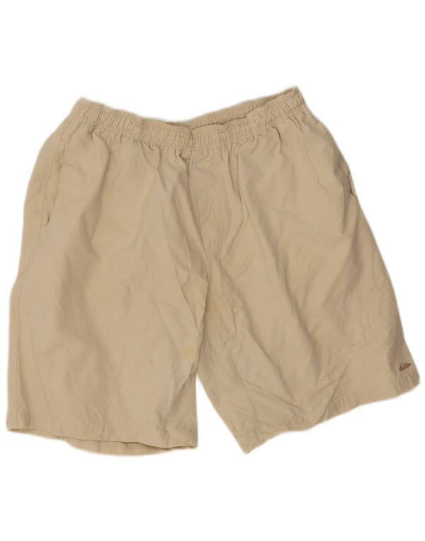 Shorts esportivos masculinos Quiksilver XL em algodão branco