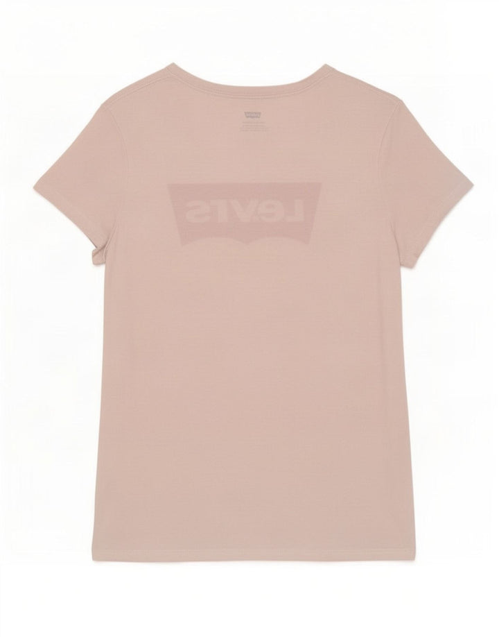 Camiseta feminina gráfica Levi's UK 12 médio branco