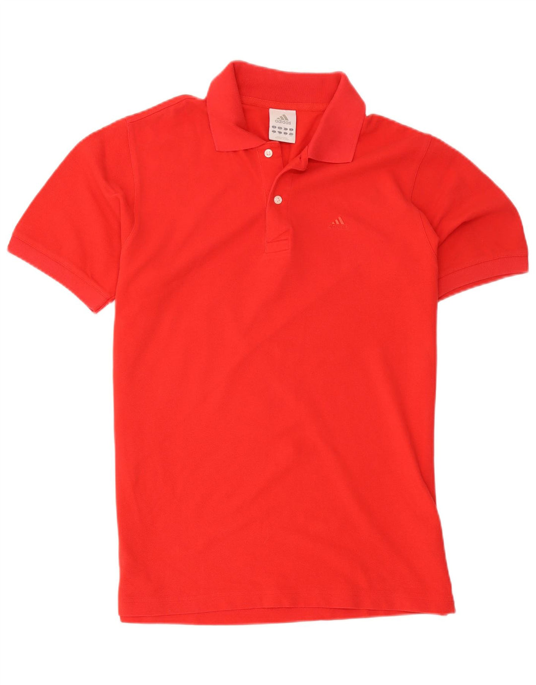 Camisa polo masculina adidas algodão vermelho médio