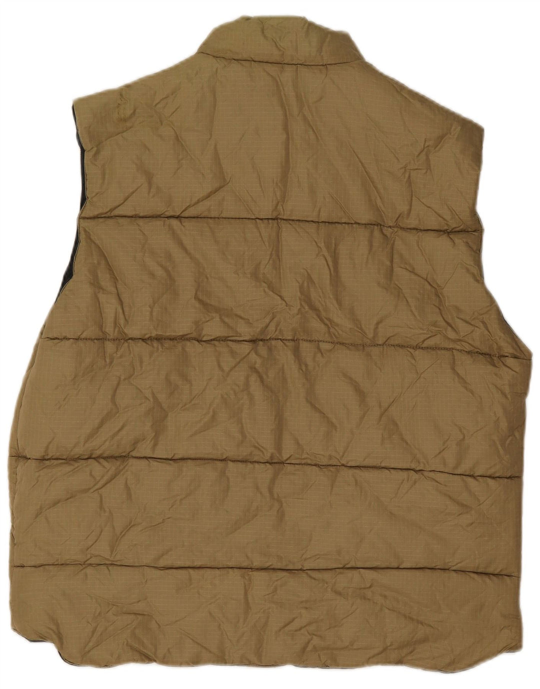 Colete acolchoado reversível masculino North Sails UK 40 grande preto