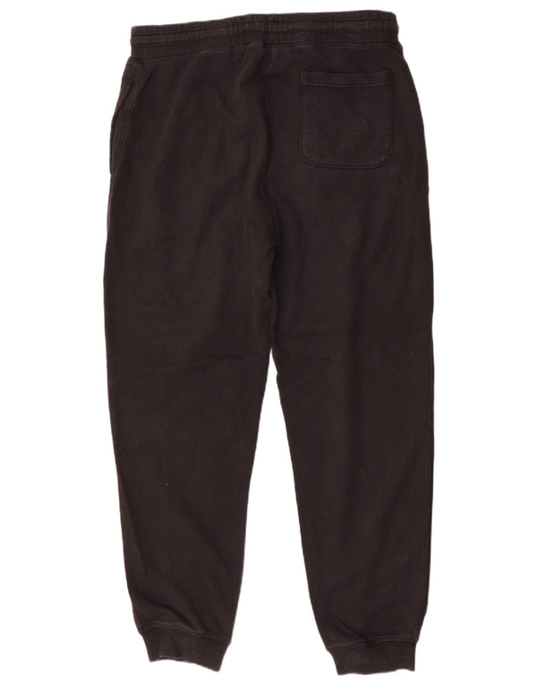 Converse Mens Graphic Calças de treino Joggers Médio Algodão Preto
