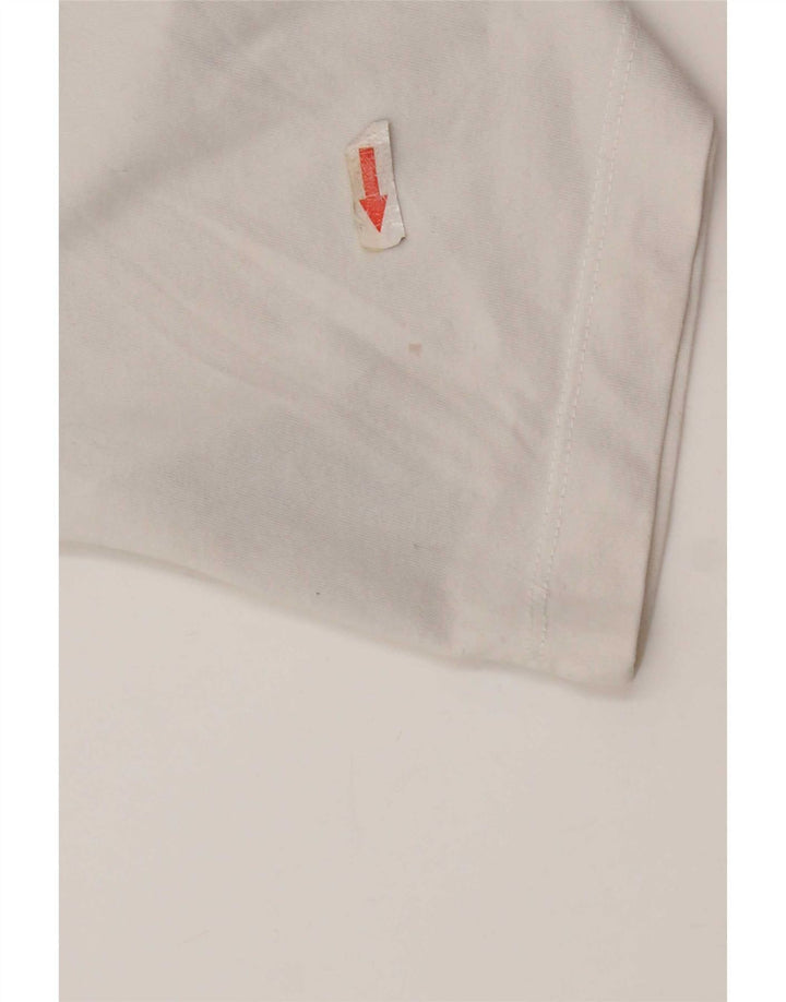 Camiseta Nike Masculina Dri Fit Graphic Top Médio Algodão Branco
