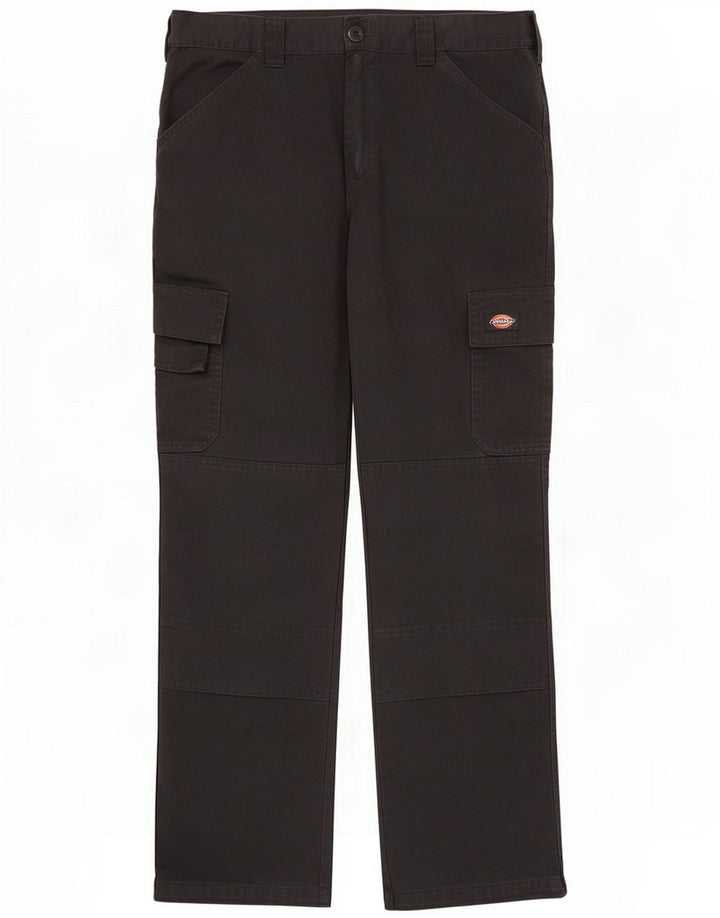 Calças cargo retas masculinas Dickies W32 L30 Poliéster preto