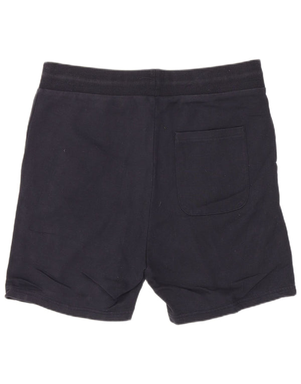 Shorts esportivos masculinos Jack & Jones médio algodão azul marinho