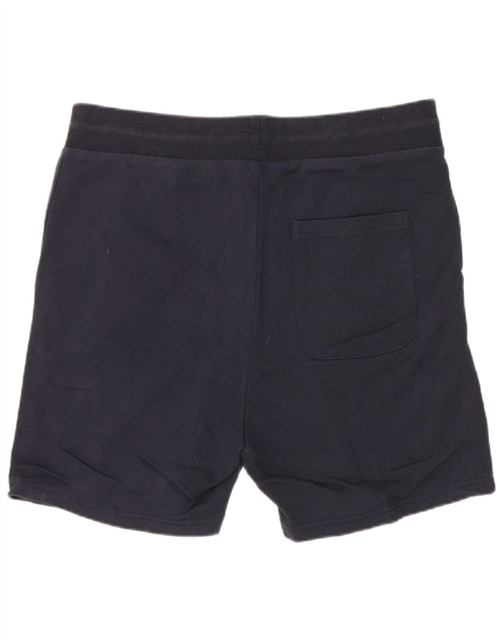 Shorts esportivos masculinos Jack & Jones médio algodão azul marinho