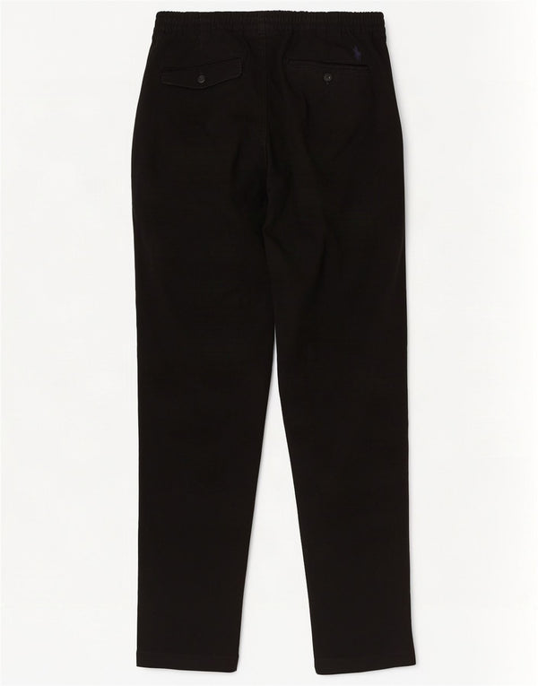 Polo Ralph Lauren Masculino Stretch Chino Calças Pequenas W29 L28 Pretas