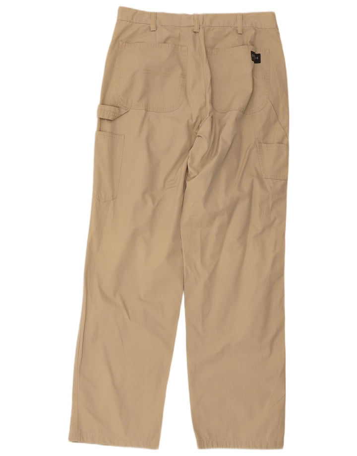 Calça cargo reta masculina Guess W32 L30 algodão bege