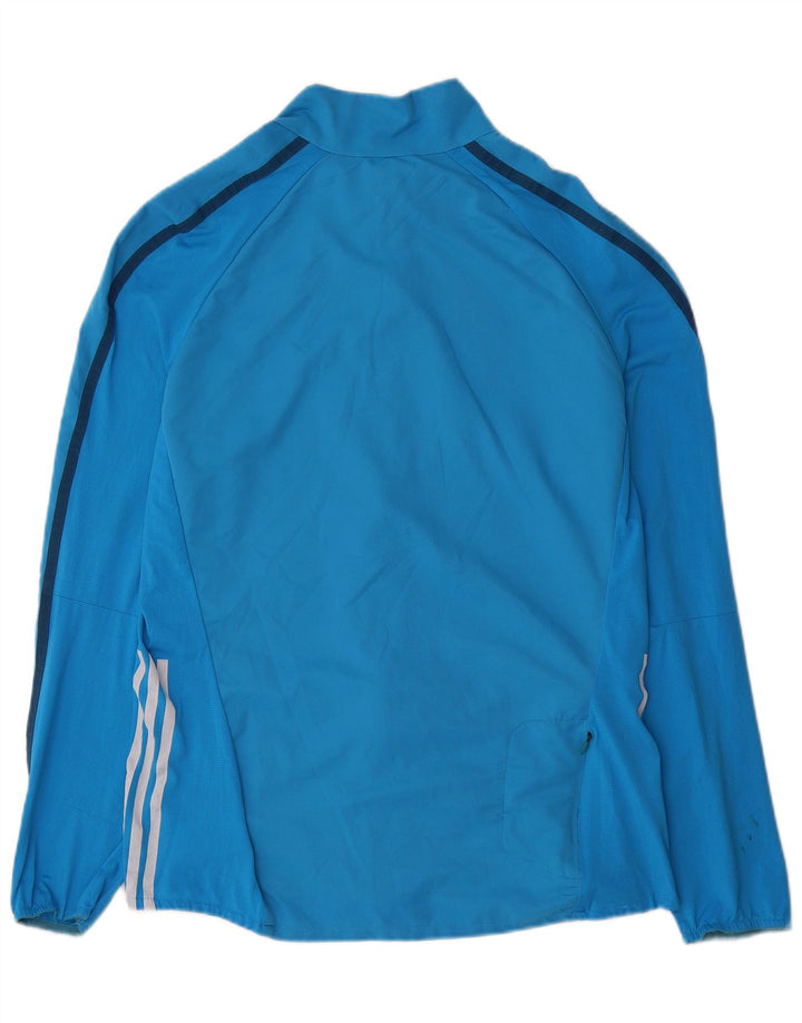 Adidas Mens Adizero Tracksuit Top Jacket Grande Azul Poliéster
