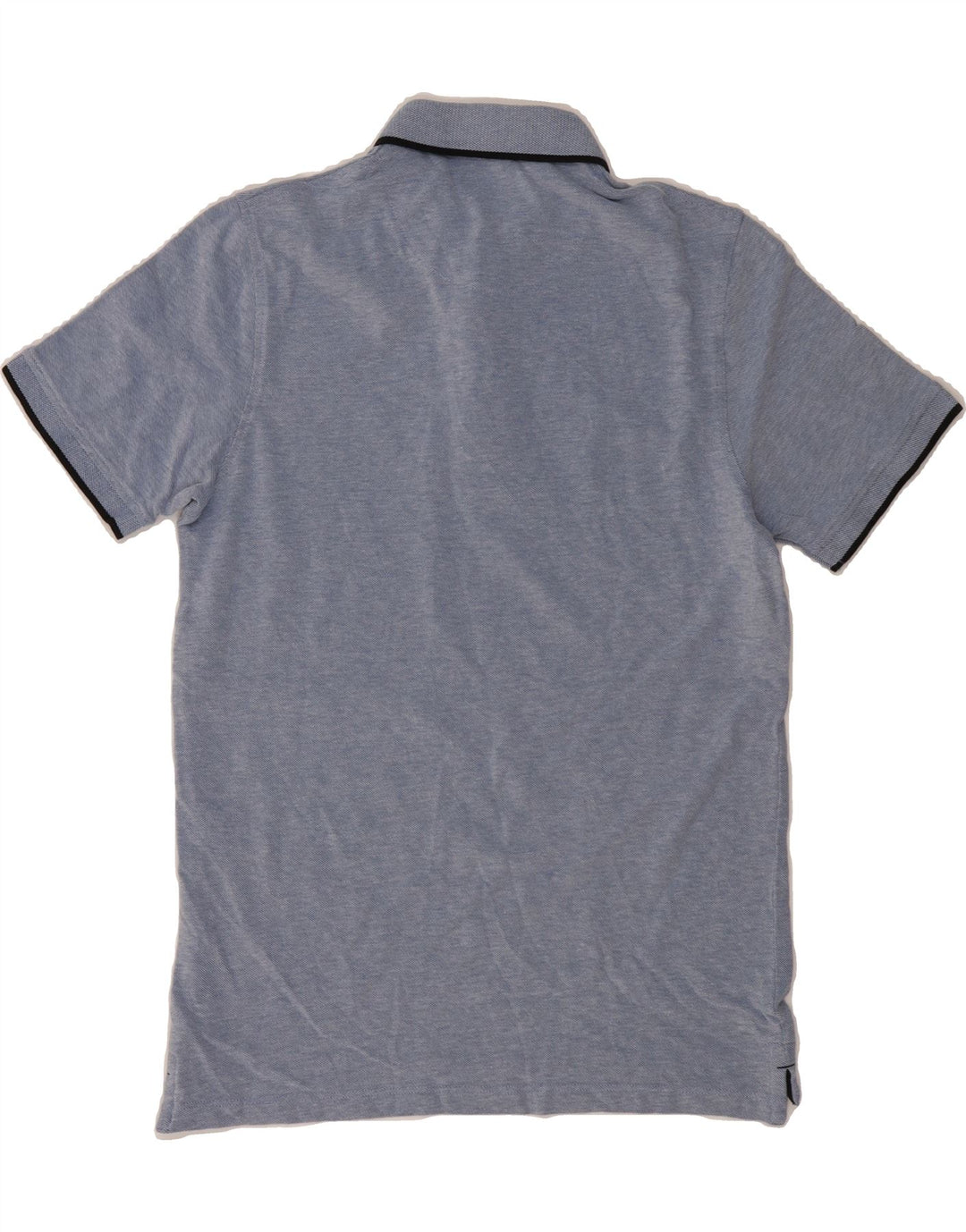 JACK & JONES Mens Polo Shirt Medium Blue Cotton Vintage Jack & Jones and Second-Hand Jack & Jones from Messina Hembry 