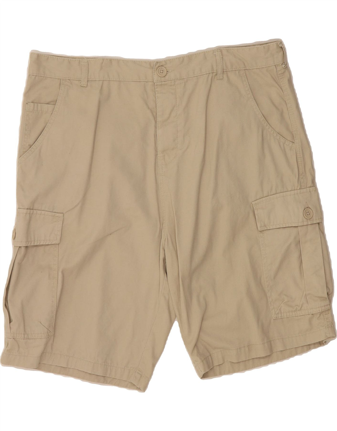 VINTAGE Mens Cargo Shorts W40 XL Beige Vintage Vintage and Second-Hand Vintage from Messina Hembry 