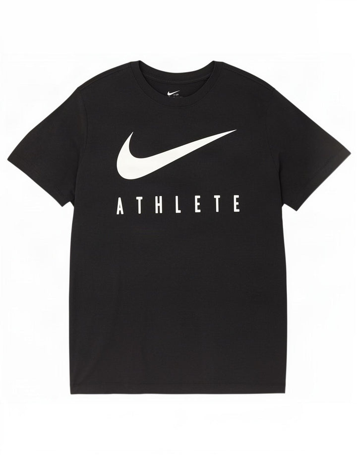 Camiseta Nike Masculina Dri Fit Graphic Top Grande Poliéster Preto