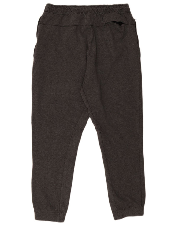 Calça de treino masculina Nike joggers grande algodão cinza
