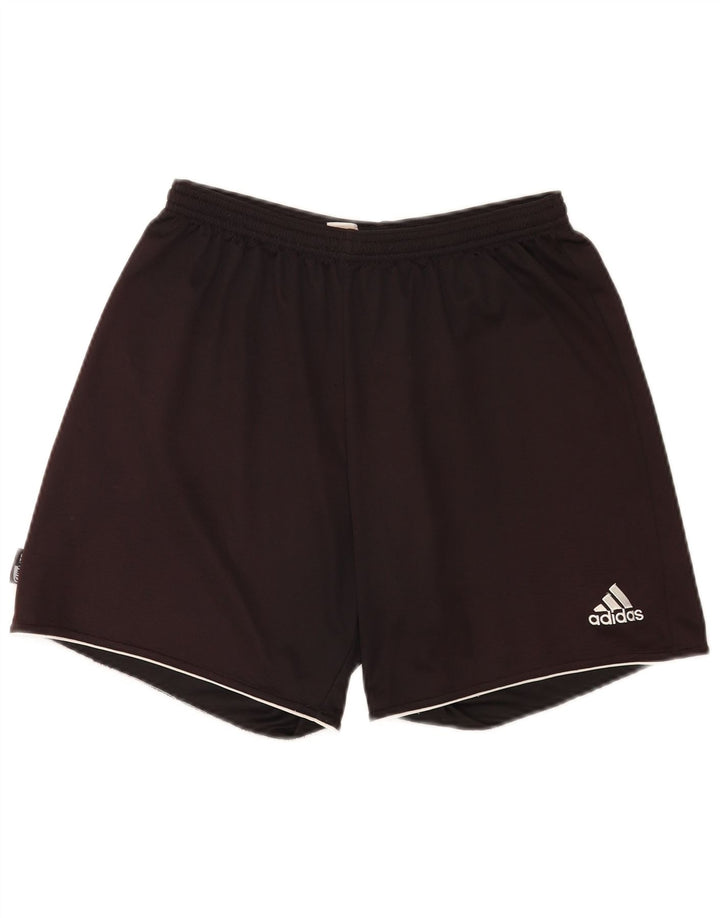 Adidas Mens Climalite Sport Shorts Grande Poliéster Preto