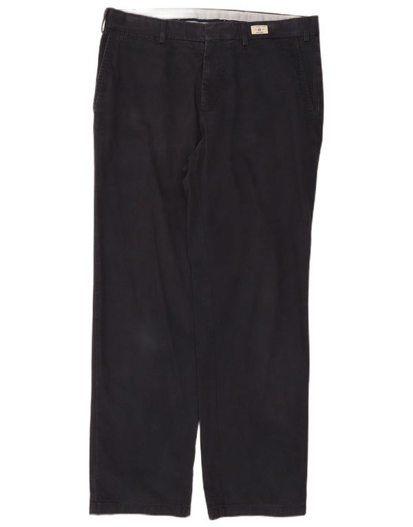 Tommy Hilfiger Masculino Madison Straight Chino Calças W34 L30 Azul Marinho