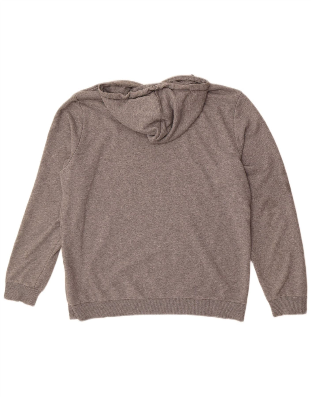 Puma Mens Hoodie Jumper Médio Algodão Cinza