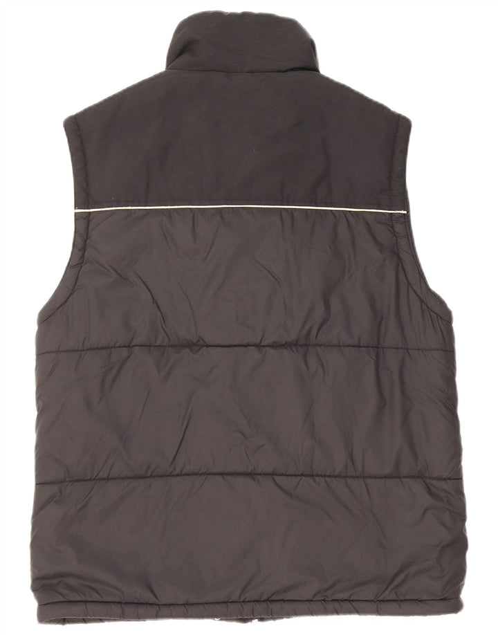 Colete acolchoado masculino KAPPA UK 36 pequeno bloco cinza