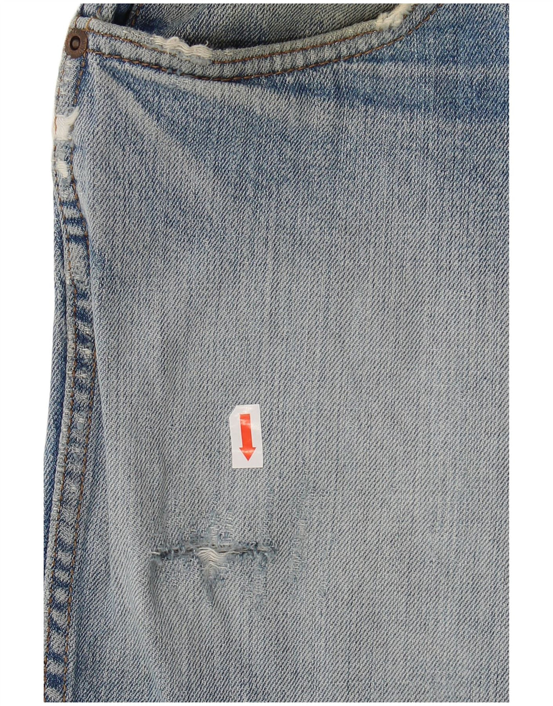 Wrangler Masculino Texas Stretch Straight Jeans W38 L30 Azul Algodão