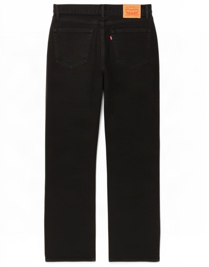 Calça jeans masculina Levi's 751 Straight W36 L34 algodão preto