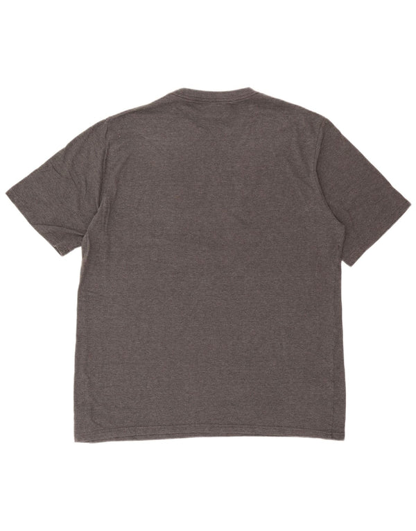 Camiseta masculina Under Armour Heat Gear Graphic Top 2XL algodão cinza