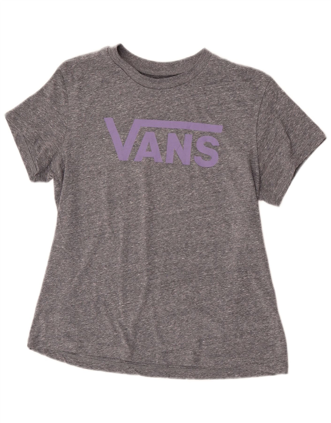 Camiseta Vans Feminina Graphic UK 14 Grande Cinza Flecked