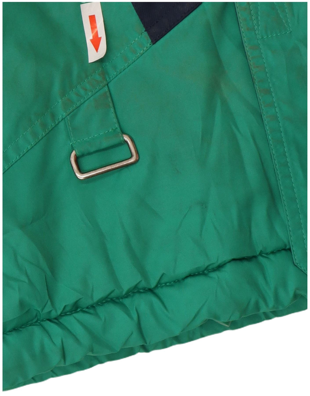 Jaqueta de esqui masculina Fila Loose Fit com capuz IT 52 grande verde geométrico