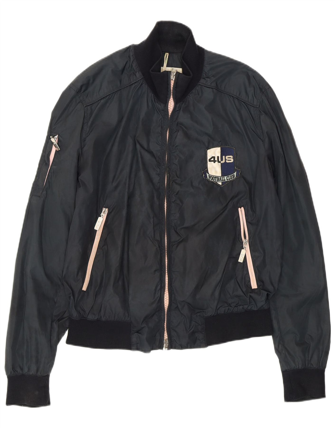 Jaqueta bomber feminina CESARE PACIOTTI 4US IT 46 grande azul marinho