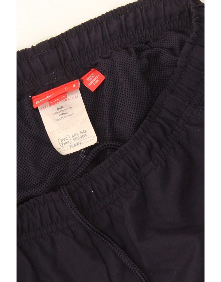 Calça impermeável feminina Puma UK 10 poliéster azul marinho pequeno