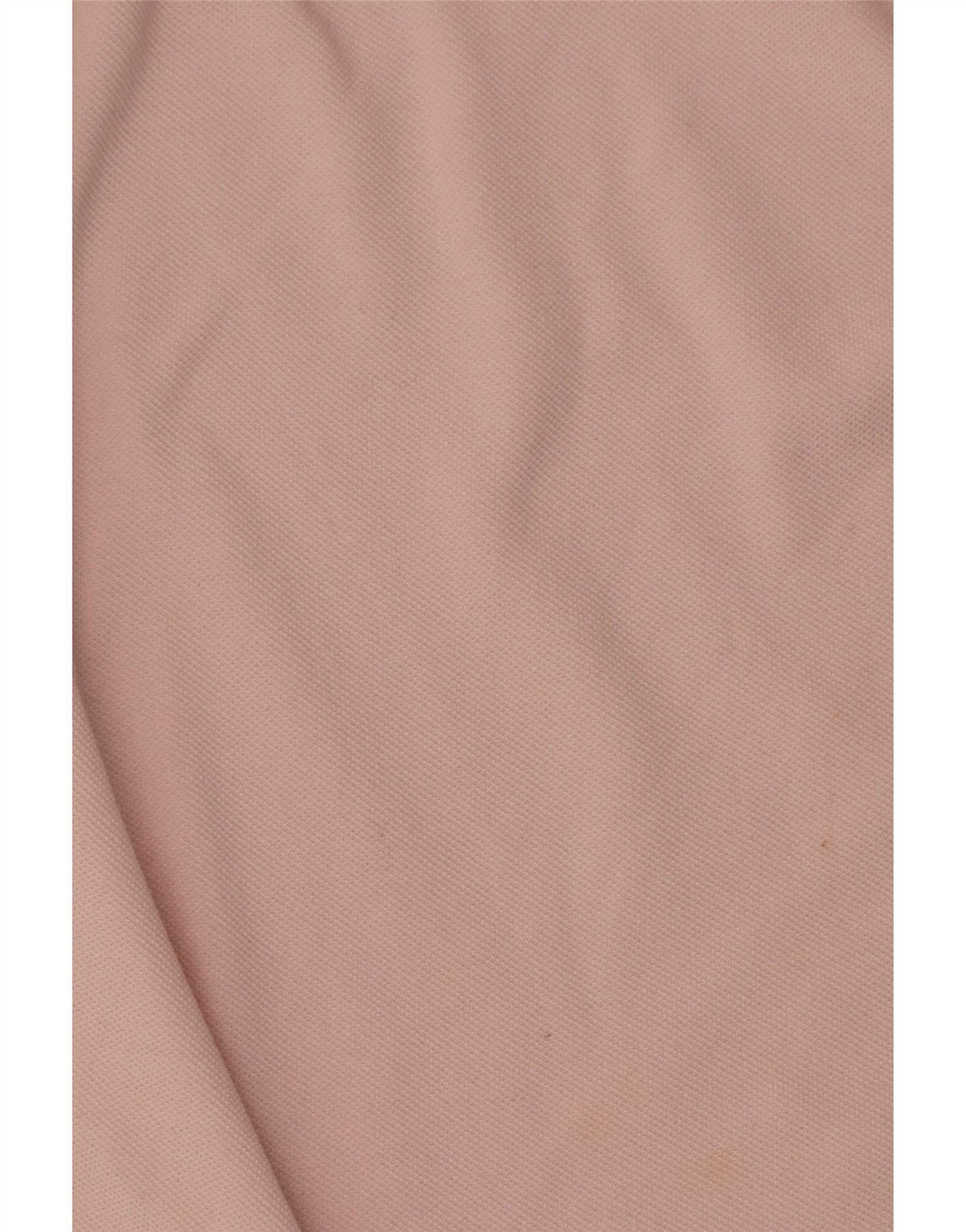 Camisa polo masculina de manga comprida Lacoste tamanho 4 médio algodão rosa