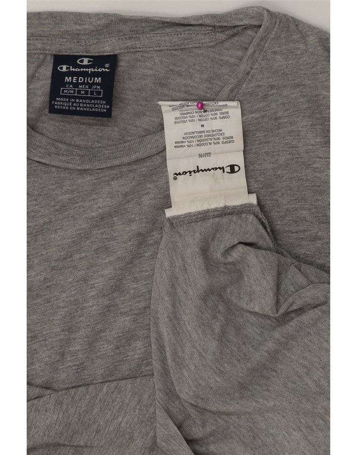 Camiseta masculina Adidas Top cinza médio manchado de algodão