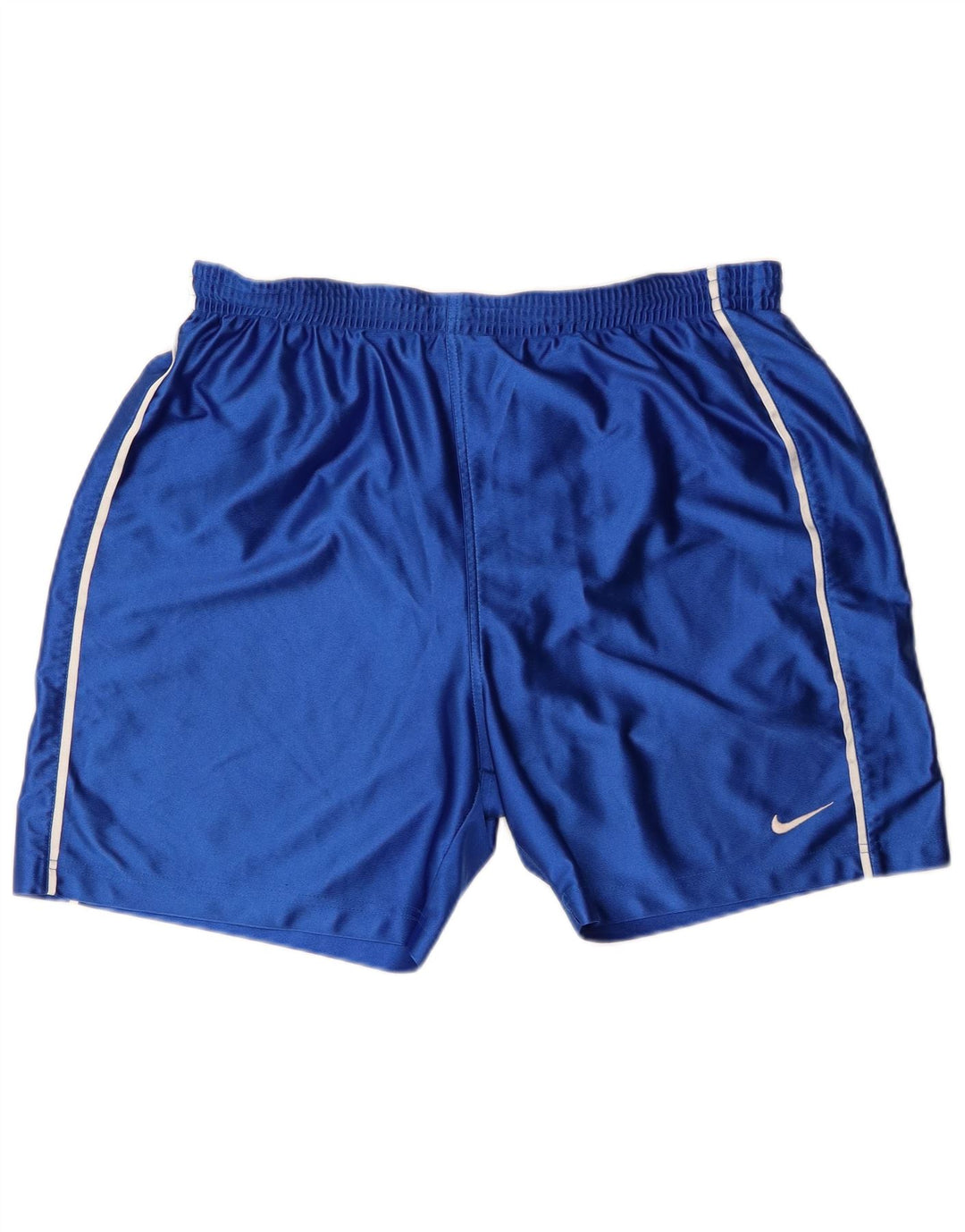 Shorts esportivos masculinos Nike grande poliéster azul