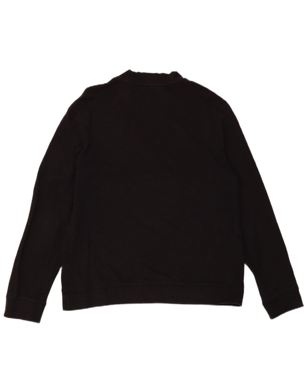 COS moletom masculino jumper grande algodão preto