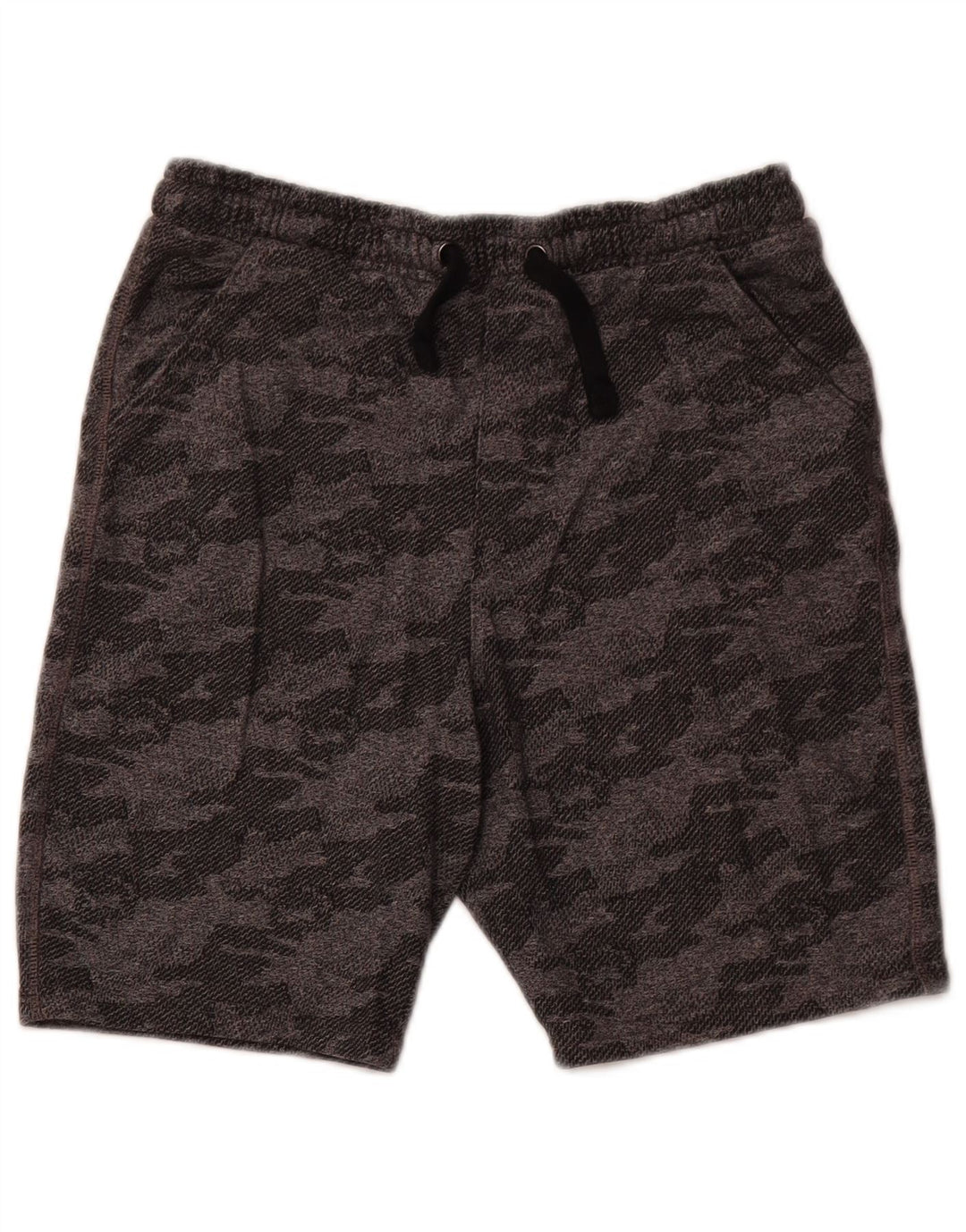 Shorts esportivos masculinos MARKS & SPENCER 13-14 anos cinza camuflado algodão