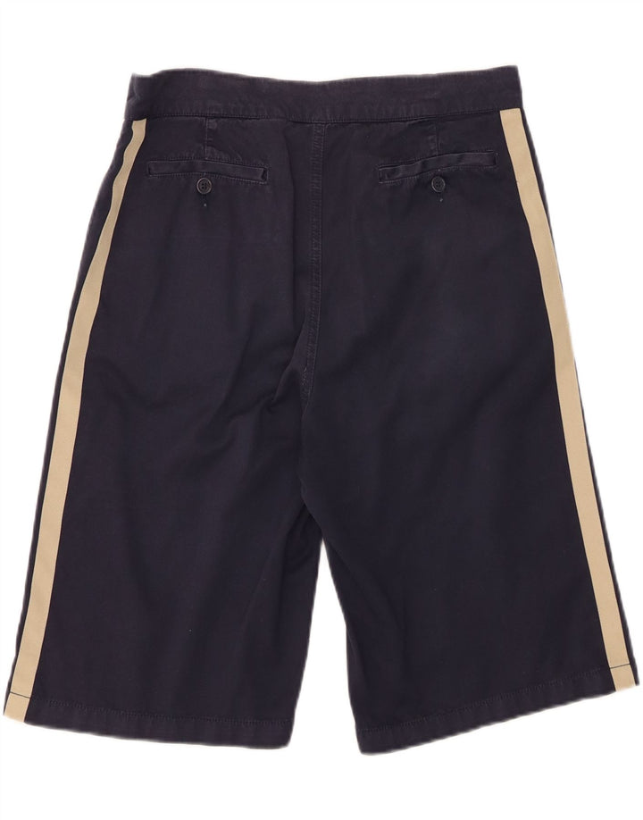 Bermuda masculina HENRI LLOYD IT 46 pequena W32 azul marinho colorblock