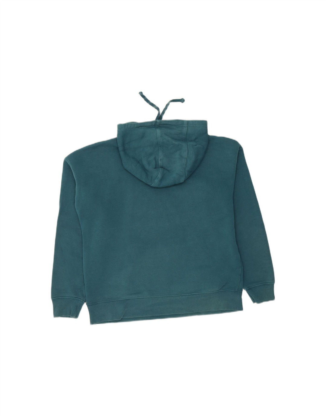 FILA moletom com capuz feminino UK 14 algodão verde médio