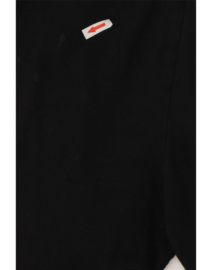 Nike Mens Treino Calças Joggers Médio Algodão Preto