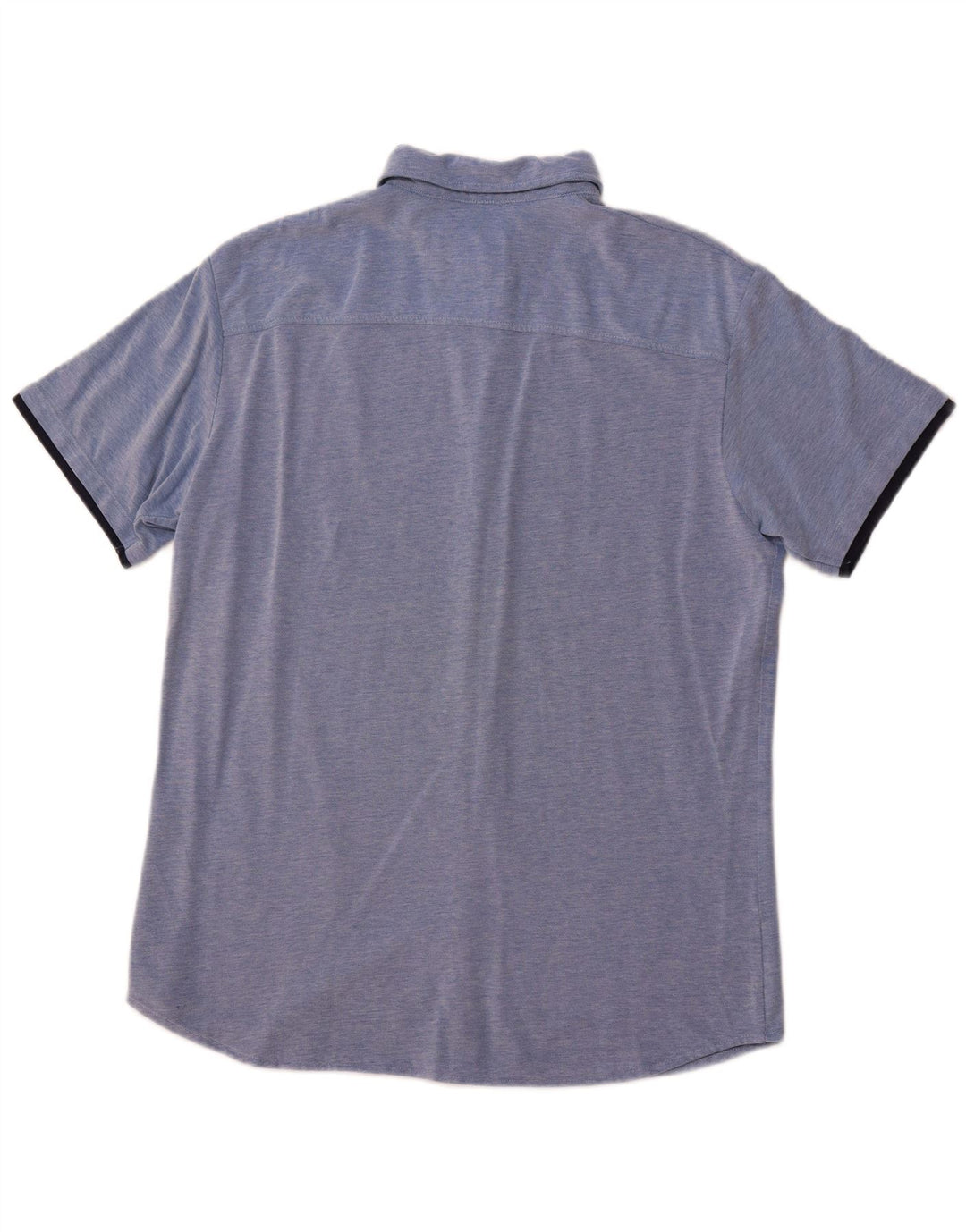 JACK & JONES Camisa masculina slim fit XL algodão azul