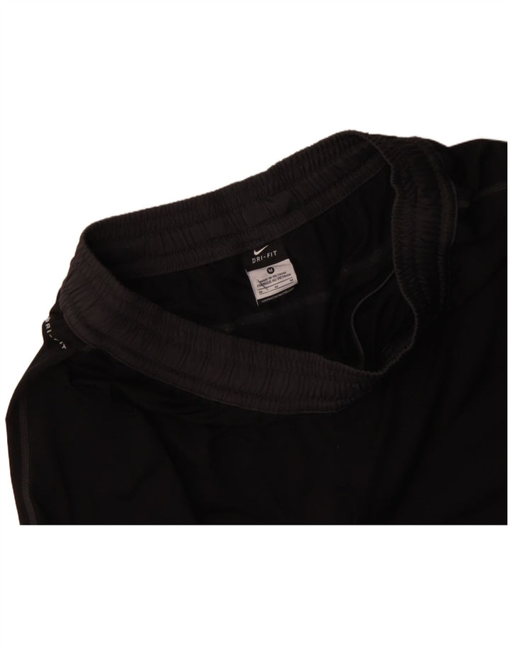 NIKE Masculino Dri Fit Sport Shorts Médio Preto Poliéster