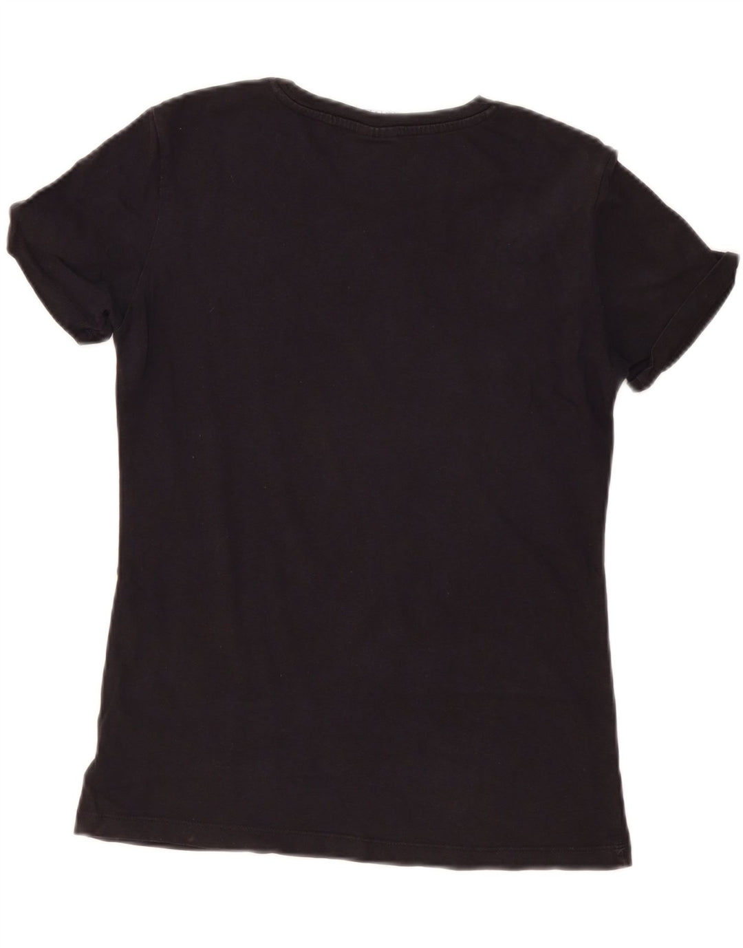 Camiseta feminina estampada Champion UK 12 médio preto