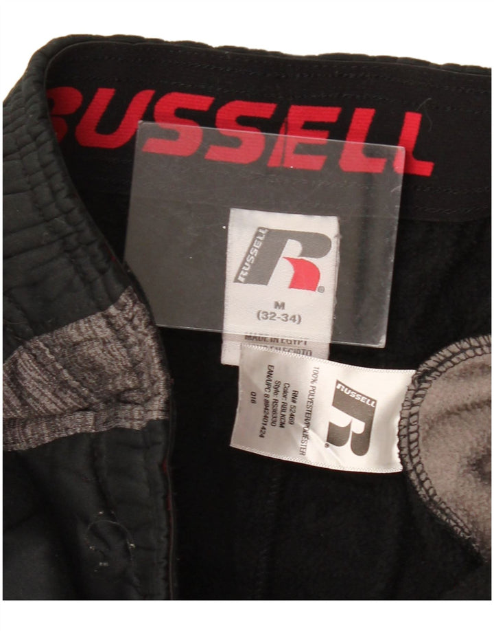 Calça de treino masculina RUSSELL ATLÉTICA bloco colorido preto médio