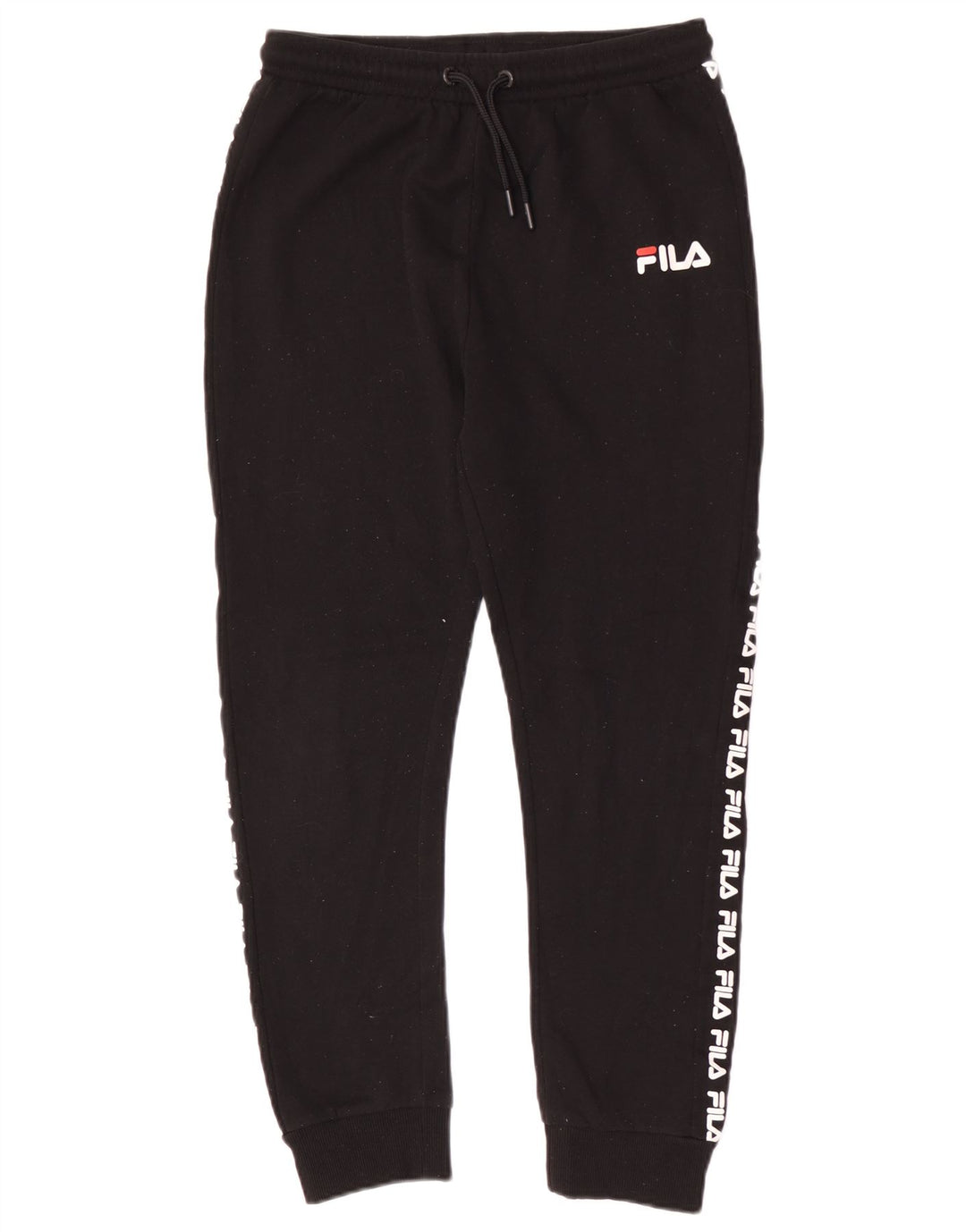 Fila Boys Graphic Calças de treino joggers 13-14 anos preto poliéster