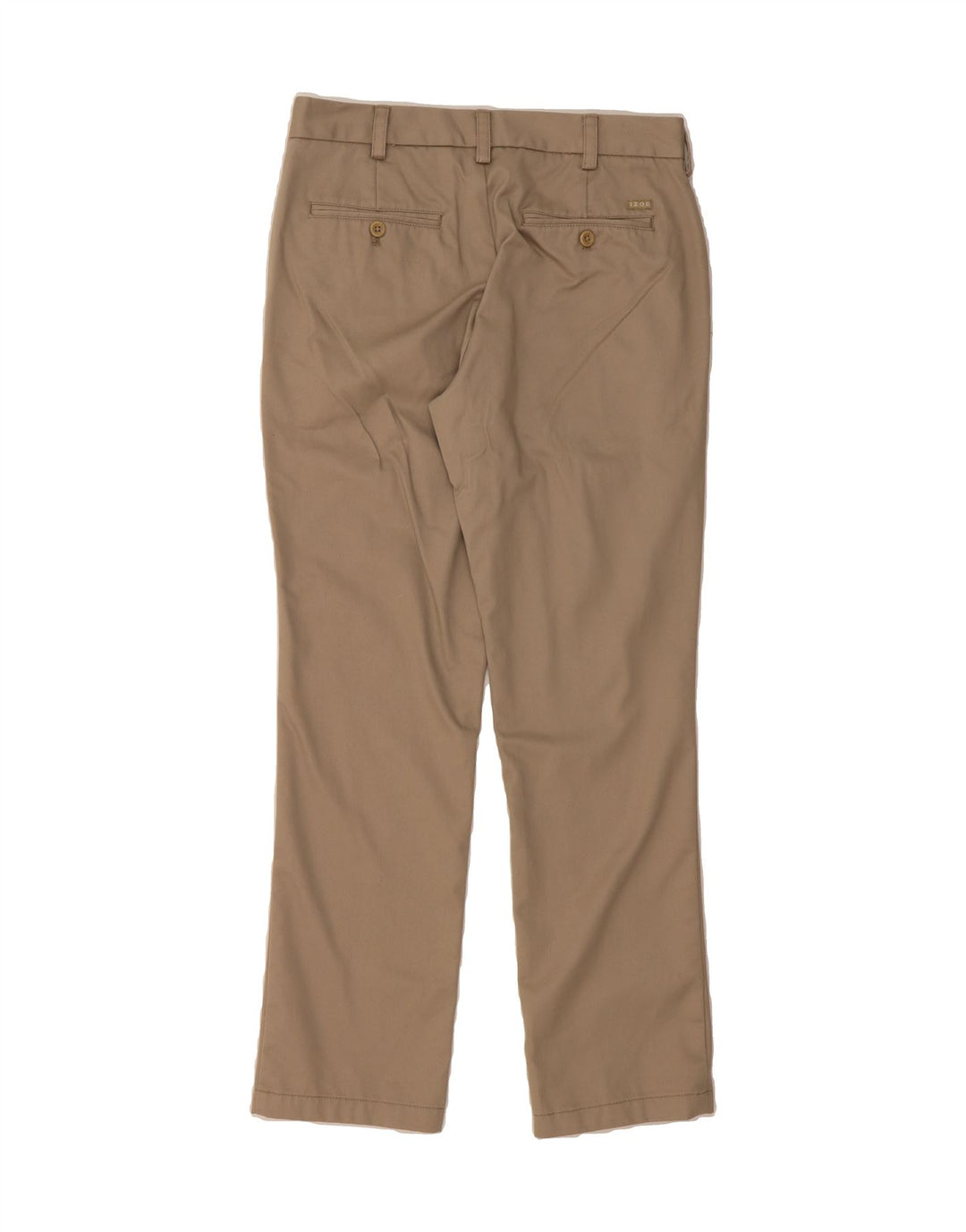 IZOD Mens Straight Chino Trousers W30 L30 Beige Cotton Vintage Izod and Second-Hand Izod from Messina Hembry 