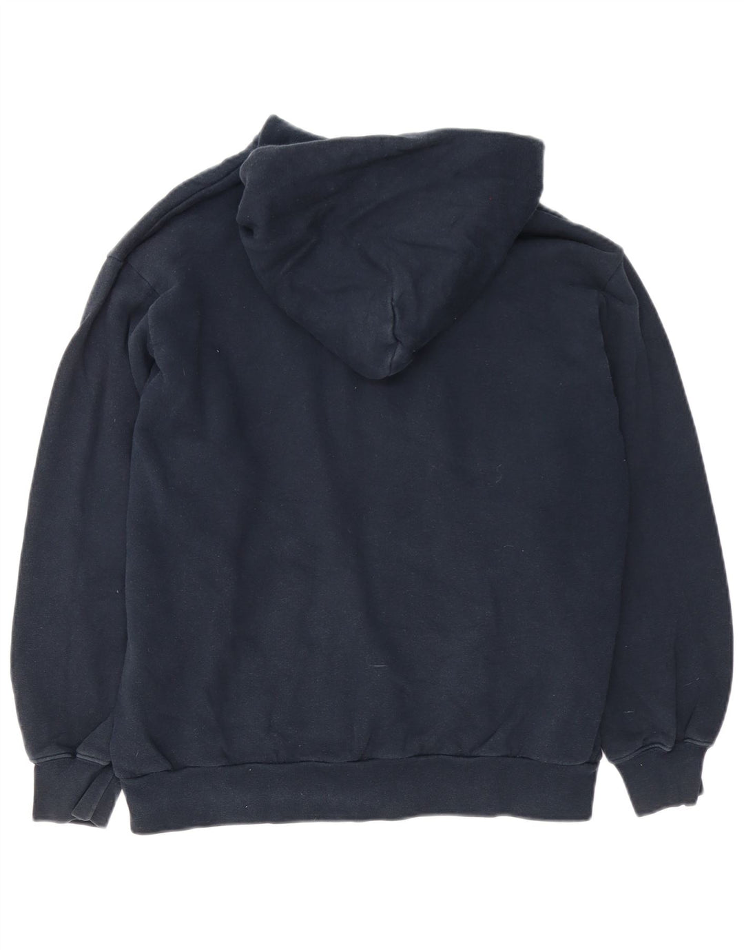 Suéter masculino com capuz e zíper Levi's médio azul marinho algodão