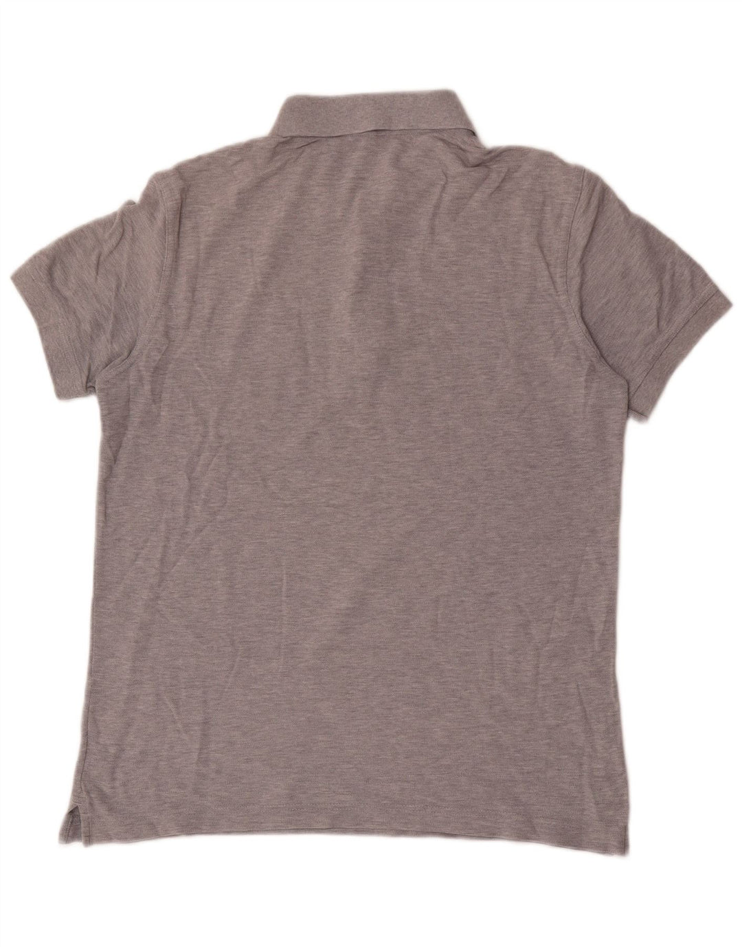 Camisa polo masculina Benetton cinza médio