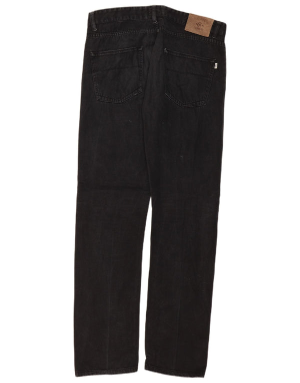 CERRUTI 1881 Mens Straight Jeans W36 L34 Black