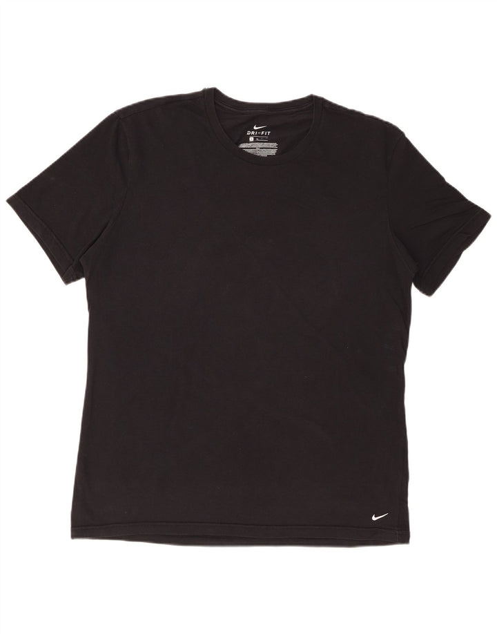 Camiseta Nike Masculina Dri Fit Top XL Algodão Preto