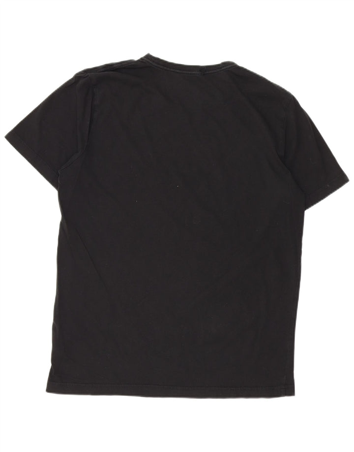 Camiseta masculina PUMA Top médio algodão preto